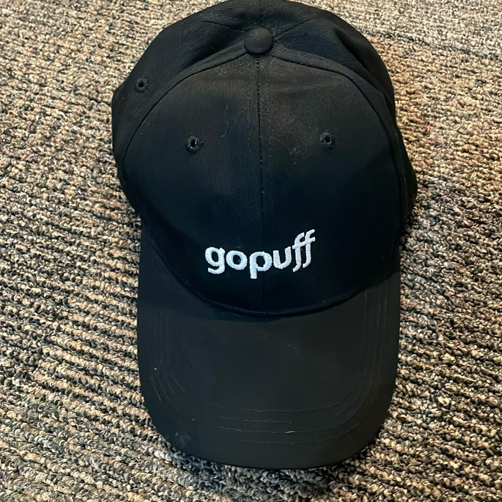 Gopuff Black billed ball cap